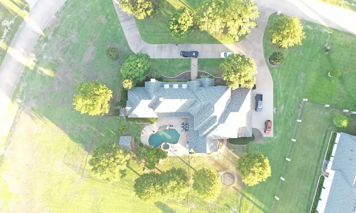 New shingle roof installation on a home in Alma